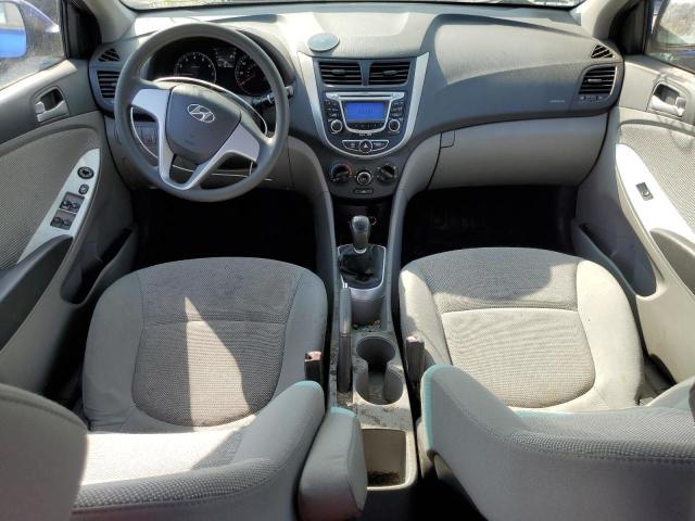  HYUNDAI ACCENT 2012 Синий