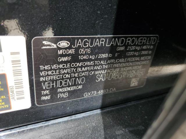 2017 JAGUAR XE PREMIUM - SAJAD4BG1HA954693