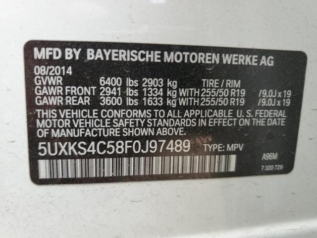 5UXKS4C58F0J97489 BMW X5 Xdrive35d