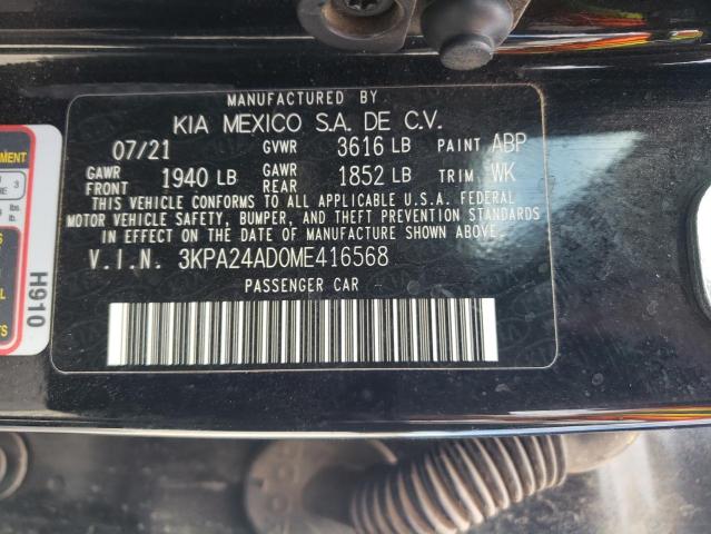 3KPA24AD0ME416568 KIA RIO LX