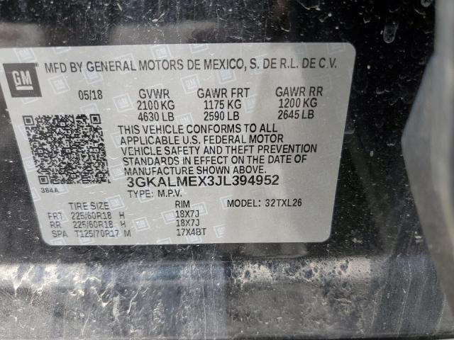 3GKALMEX3JL394952 GMC Terrain Sle
