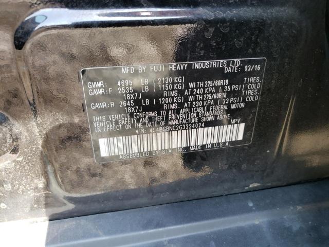 4S4BSBNC2G3324024 Subaru Outback 2.5i Limited