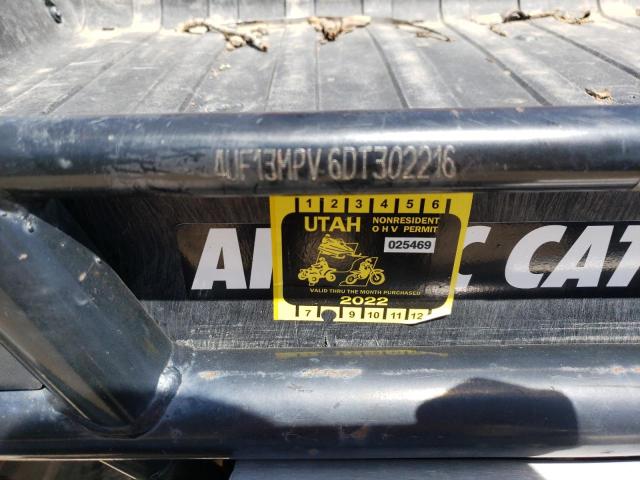 2013 ARCTIC CAT WILDCAT 4UF13MPV6DT302216