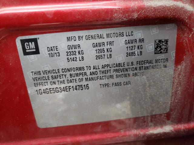 1G4GE5G34EF147516 Buick Lacrosse Premium