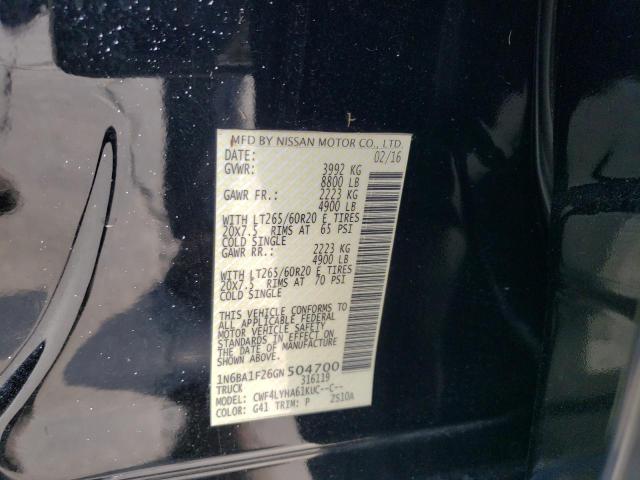 1N6BA1F26GN504700 Nissan Titan Xd Sl