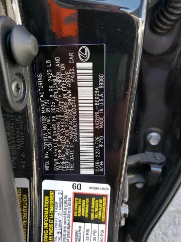 58ABA1C11PU026744 Lexus ES  10