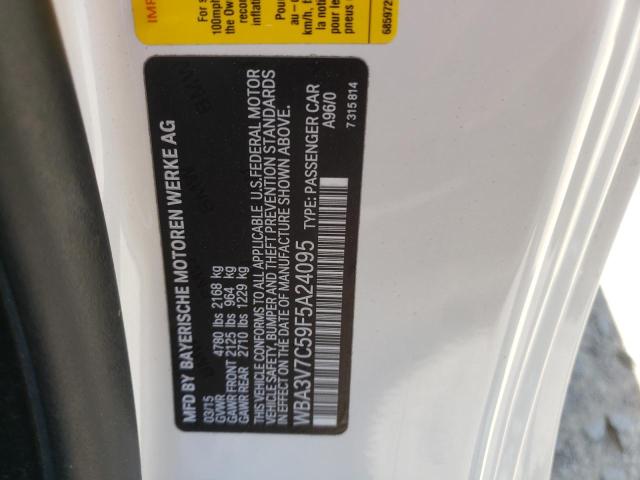 WBA3V7C59F5A24095 BMW 428 I Sulev