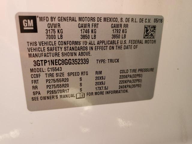 3GTP1NEC8GG352339 GMC Sierra C1500 Slt