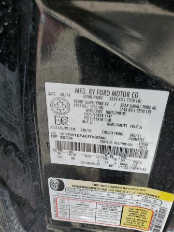 1FTFW1EF4EFD00060 Ford F150 Supercrew