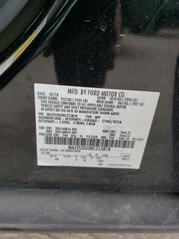 MAJ3S2GE0KC253878 Ford Ecosport Se