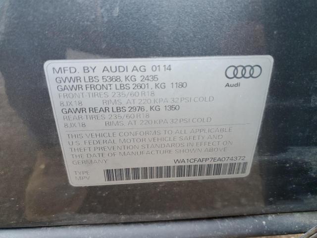 VIN WA1CFAFP7EA074372 2014 Audi Q5, Premium no.13