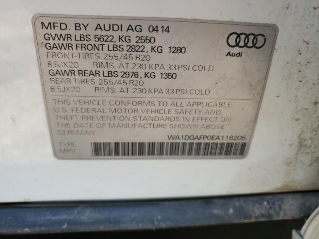 VIN WA1DGAFP0EA116205 2014 Audi Q5, Premium Plus no.13