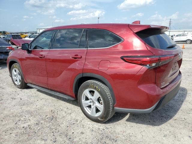 VIN 5TDZZRAH1LS025755 2020 Toyota Highlander, L no.2