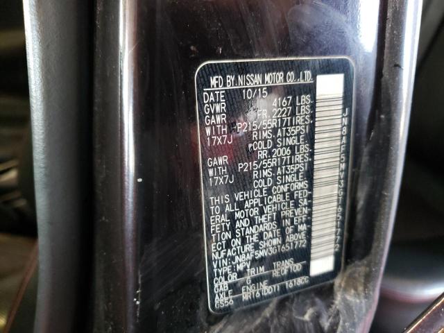 2016 NISSAN JUKE S - JN8AF5MV3GT651772