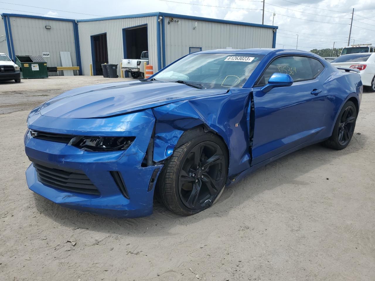 Chevrolet Camaro 2016 синяя