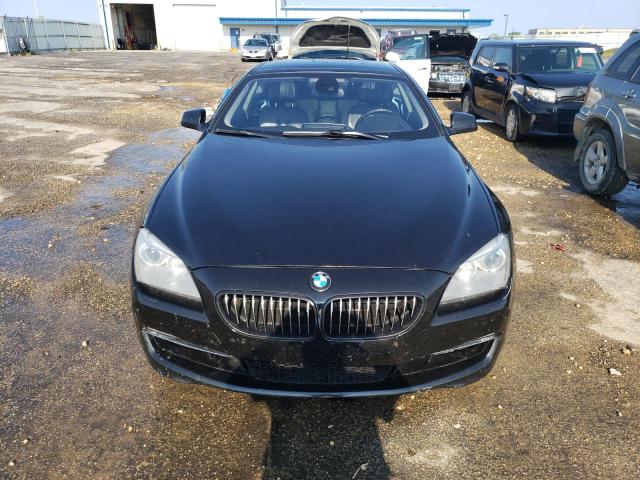 VIN: WBALX5C52CC894175 Auction: COPART Lot: 59887023 Location: WI - MADISON SOUTH WBALX5C52CC894175 BMW 6 SERIES 2012 BLACK Photo 5