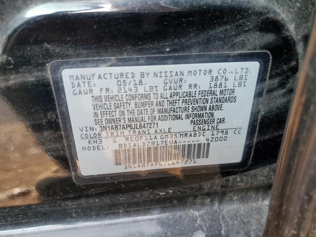 2018 NISSAN SENTRA SL - 3N1AB7AP6JL647271