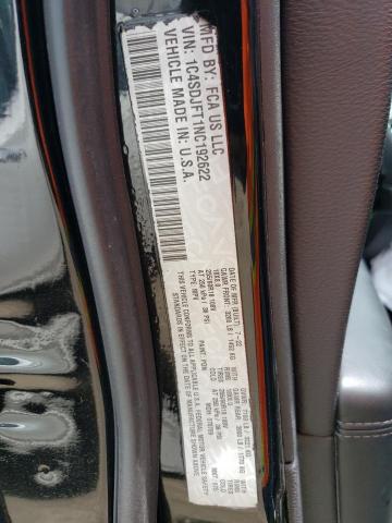 2022 DODGE DURANGO PU 1C4SDJFT1NC192622
