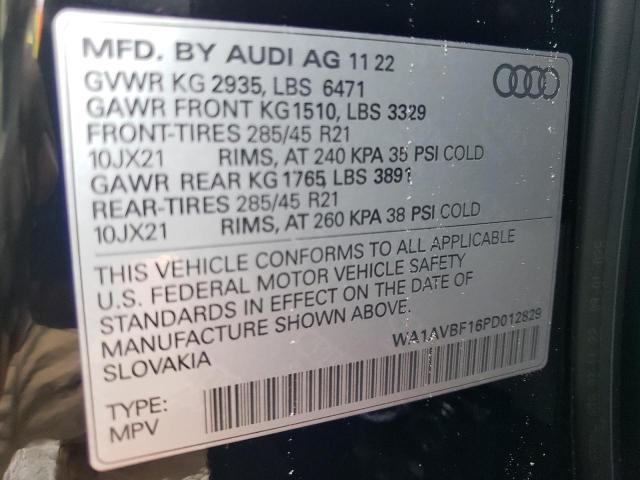 2023 AUDI Q8 PREMIUM - WA1AVBF16PD012829