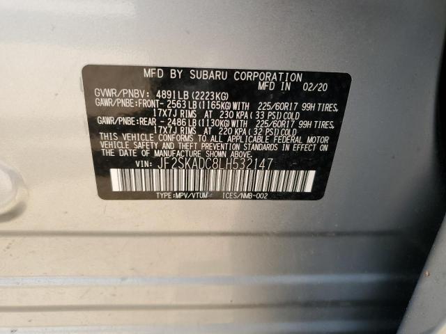 JF2SKADC8LH532147 Subaru Forester