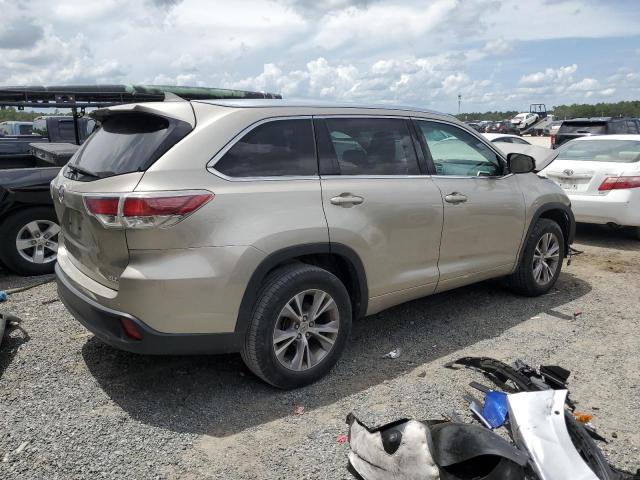 VIN 5TDKKRFH6ES020035 2014 Toyota Highlander, Xle no.3