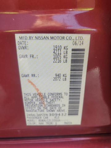 2015 NISSAN 210 - 1N4AL3AP2FN309432