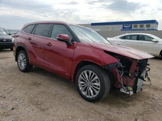 VIN 5TDEBRCH2NS090035 2022 Toyota Highlander, Hybri... no.4