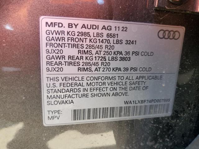 WA1LXBF74PD007989 Audi Q7 PREMIUM 14