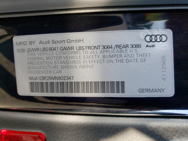2021 AUDI RS6 - WUA1CBF25MN902347