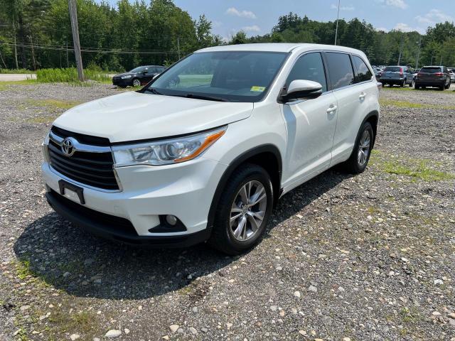 VIN 5TDBKRFH2ES009839 2014 Toyota Highlander, LE no.1