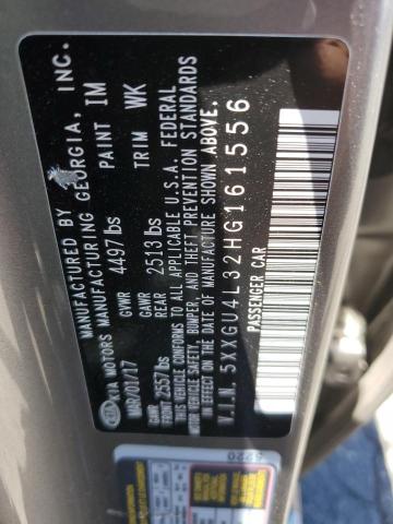 5XXGU4L32HG161556 KIA OPTIMA EX