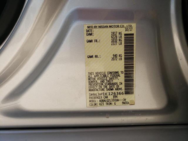 1N4AL3AP3JC126366 Nissan ALTIMA 2.5