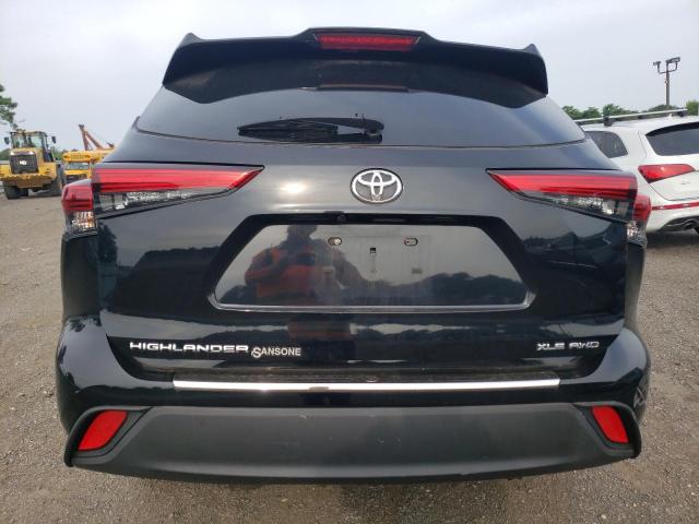 VIN 5TDGZRBH4LS508128 2020 Toyota Highlander, Xle no.6