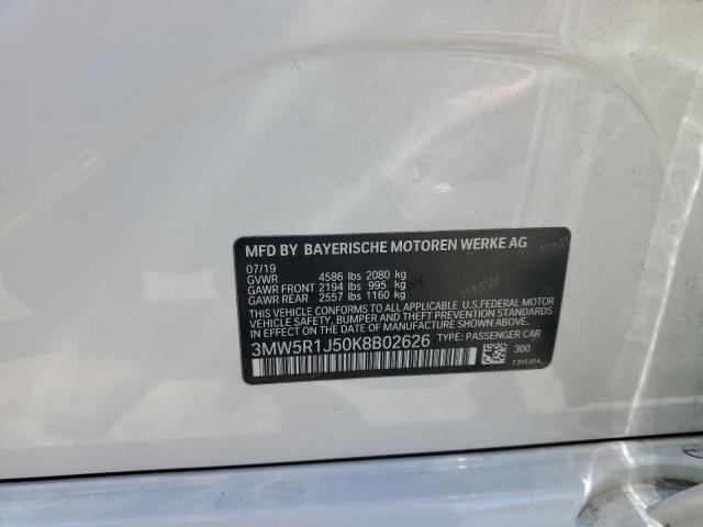 3MW5R1J50K8B02626 BMW 330I