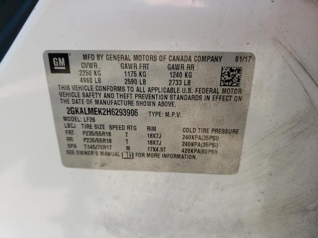 2GKALMEK2H6293906 GMC Terrain Sle