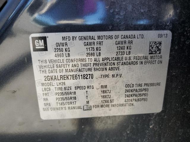 2GKALREK7E6118270 GMC Terrain Sle