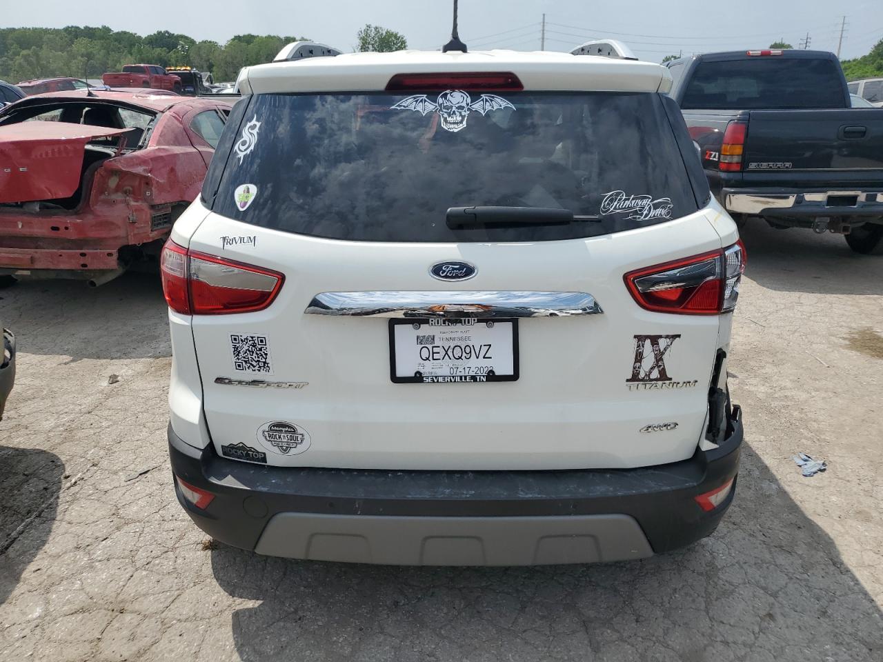 2019 Ford Ecosport Titanium vin: MAJ6S3KL2KC293825