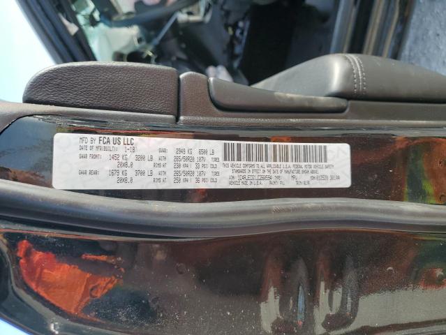 1C4RJECG1JC260594 Jeep Grand Cherokee Overland