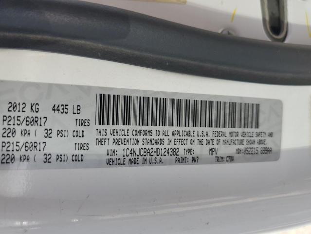 1C4NJCBA2HD124382 Jeep Compass Sport