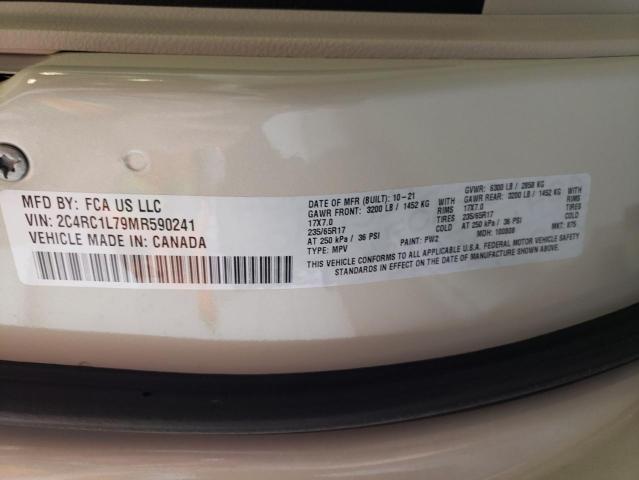 2021 CHRYSLER PACIFICA H - 2C4RC1L79MR590241