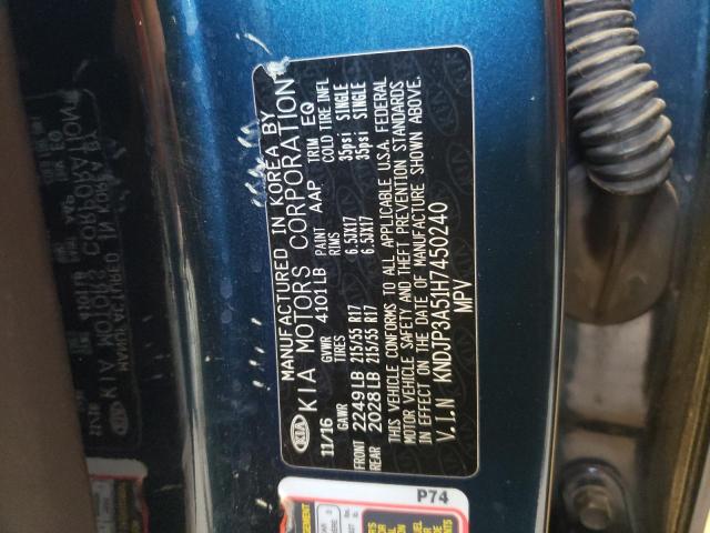 KNDJP3A51H7450240 KIA SOUL +