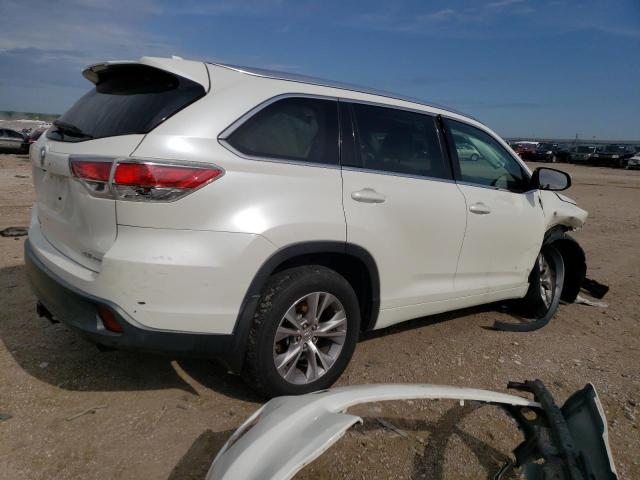 VIN 5TDJKRFH6ES054309 2014 Toyota Highlander, Xle no.3