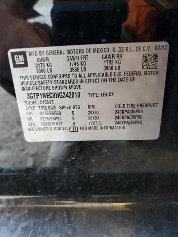 3GTP1NEC8HG342010 GMC Sierra C1500 Slt