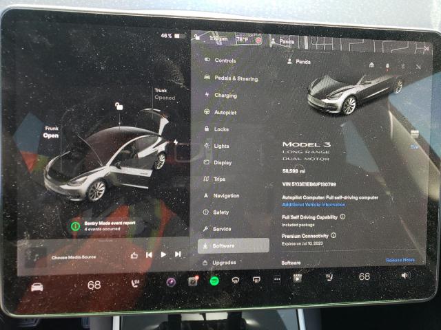 5YJ3E1EB6JF130799 Tesla MODEL 3
