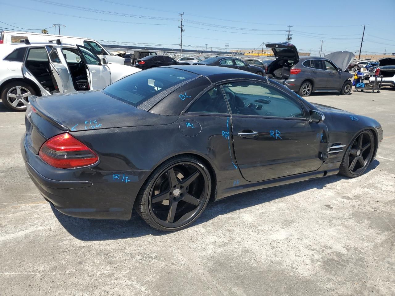 wdbsk75f64f074646 WDBSK75F64F074646 2004 Mercedes-Benz Sl 500