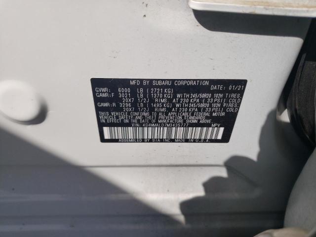 4S4WMALD7M3435777 Subaru Ascent Limited