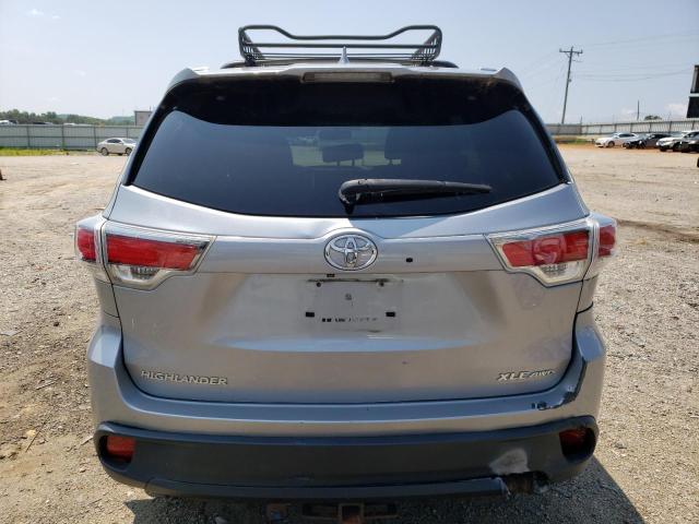 VIN 5TDJKRFH0ES005090 2014 Toyota Highlander, Xle no.6