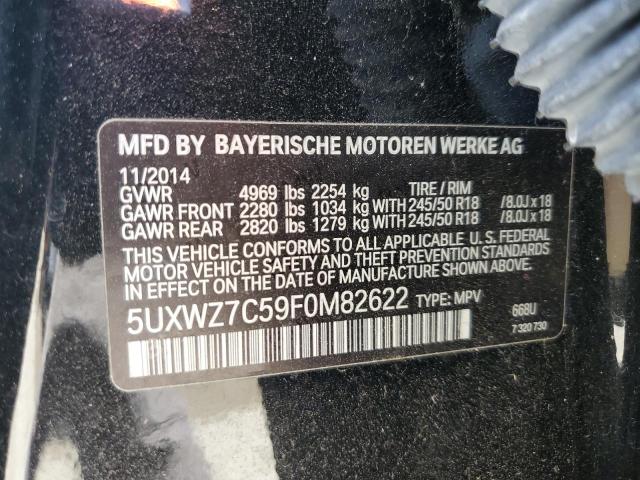 2015 BMW X3 SDRIVE2 - 5UXWZ7C59F0M82622