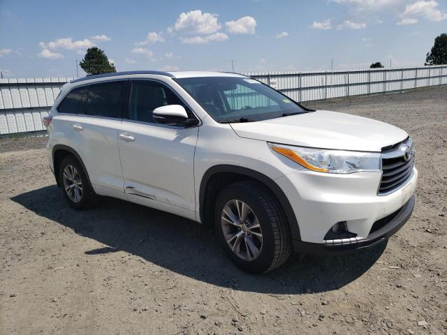 VIN 5TDJKRFH8ES024986 2014 Toyota Highlander, Xle no.4