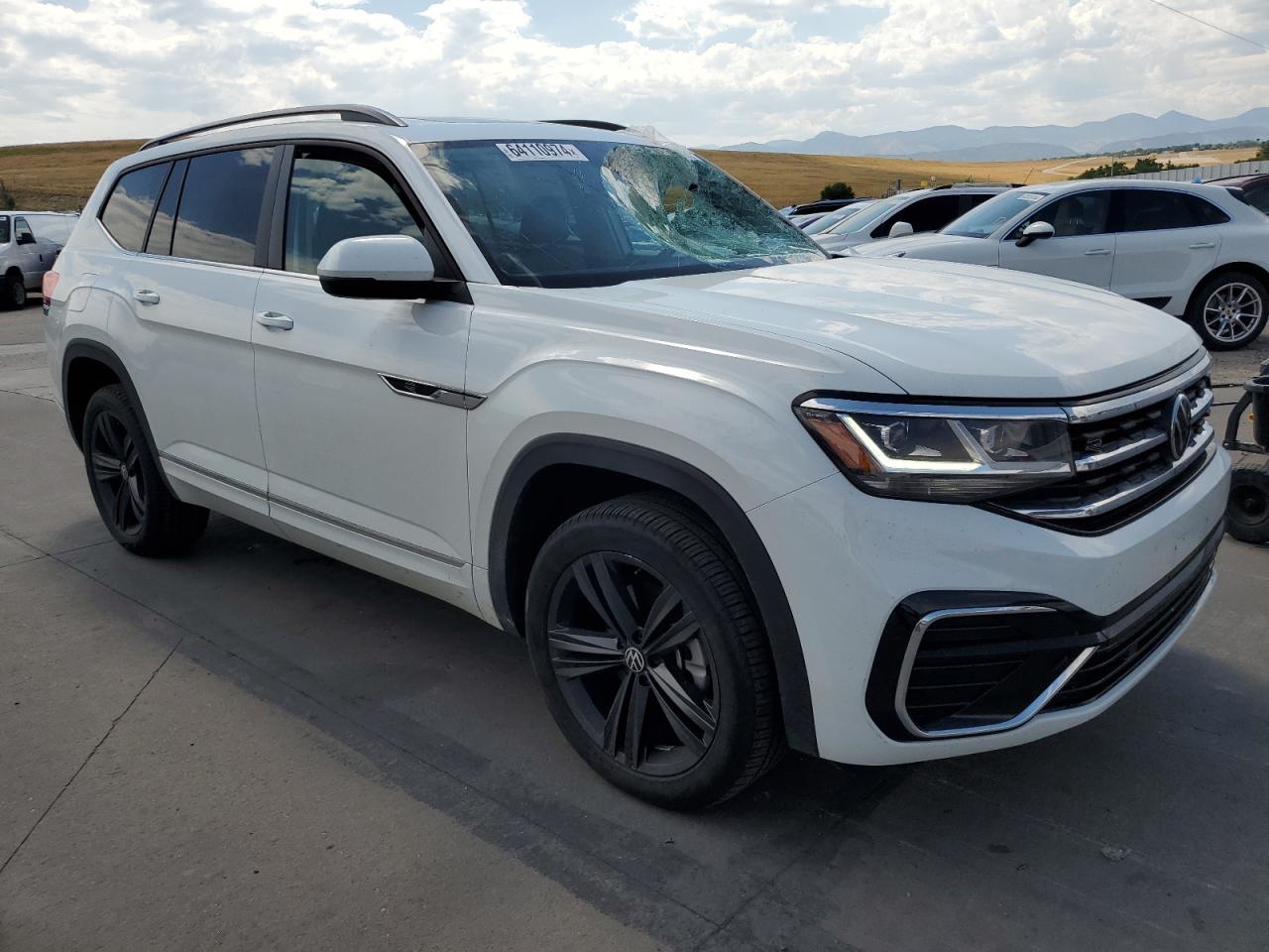 Lot #2852768832 2021 VOLKSWAGEN ATLAS SE